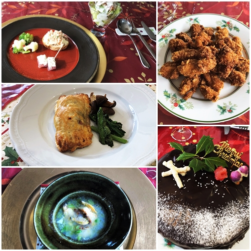 西宮 料理教室 ゆう庵 クリスマスメニュー 洋食 洋風