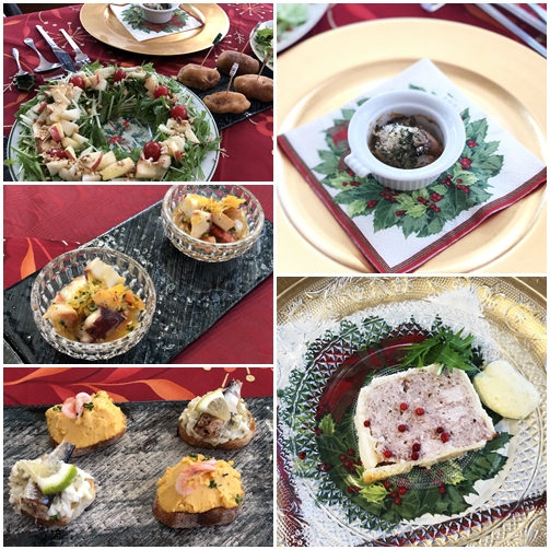 西宮 料理教室 ゆう庵　クリスマスメニュー